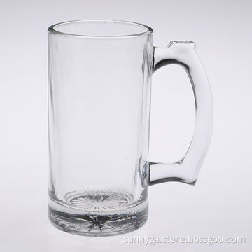 Beer Mug, Made of Clear Glass, with 327mL Capacity